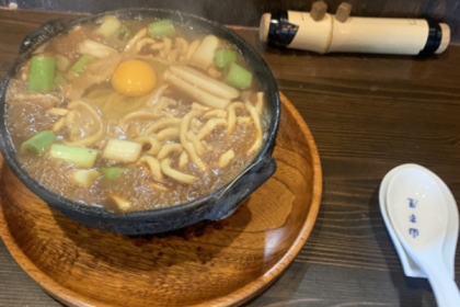 22年愛知で育った私のイチオシ「味噌煮込みうどん」【山本屋町田】